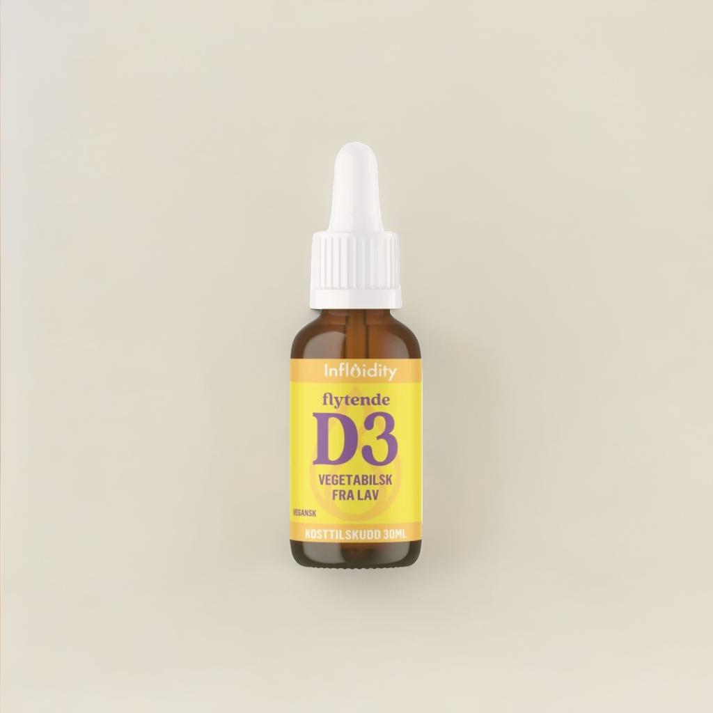 Flytende vegansk D3