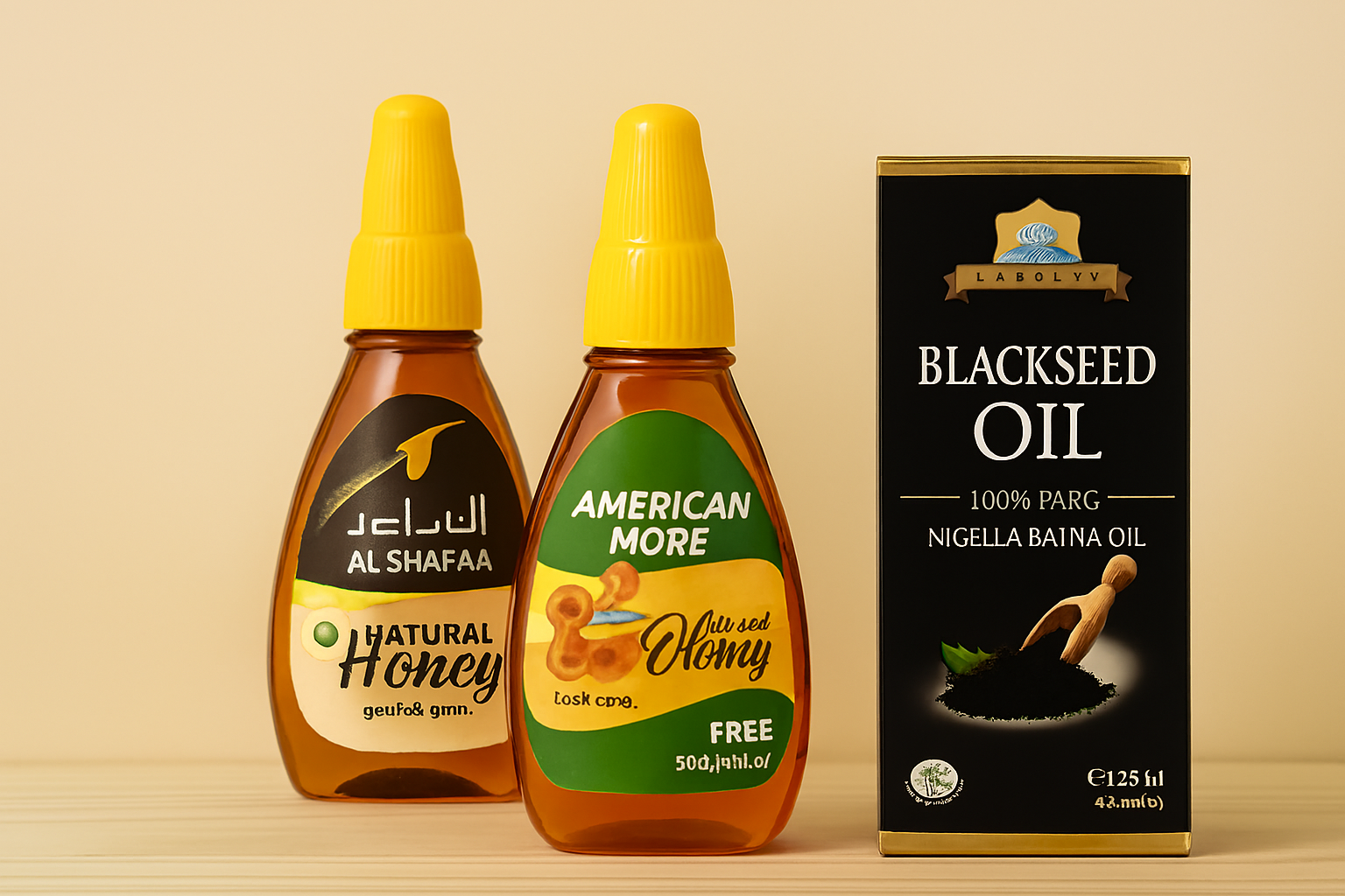 Honning & Naturlige Olje