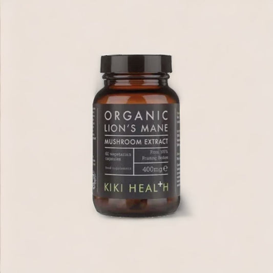 Kiki Health Organic Lion's Mane Extract 400mg 60 kapsler