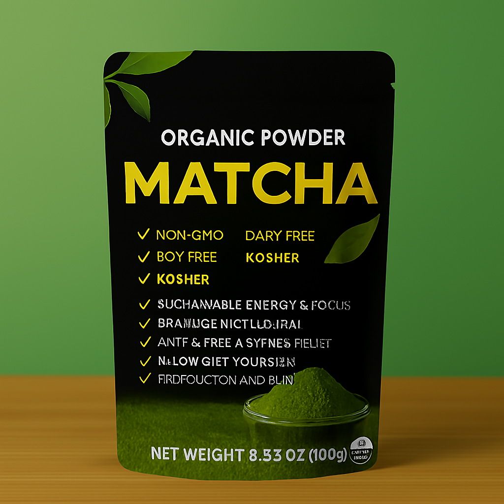 Økologisk Matcha Pulver