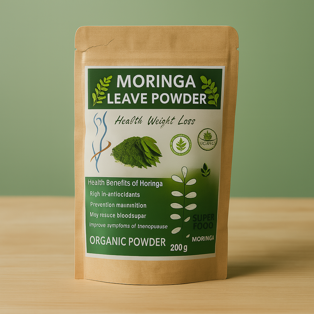 Økologisk Moringa Pulver
